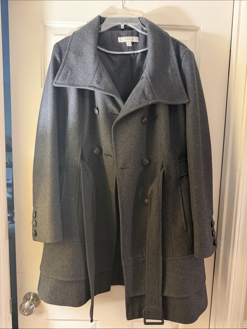 NY&Co. wool blend pea coat